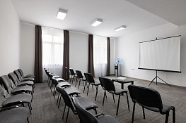A conference room can be rented